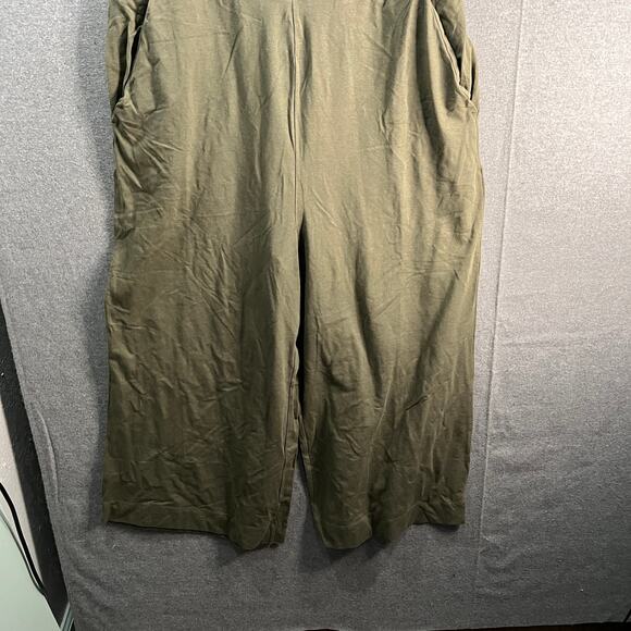 Encore by Idina Menzel Regular V-Neck Romper Size M Green Khaki - Picture 5 of 16